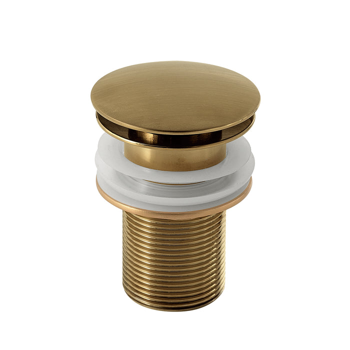GEDY MXCC0500000 CLIC CLAC 05 Válvula desagüe universal para lavabo y bidet gun metal