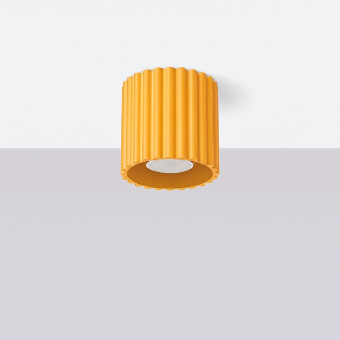 SOLLUX SL.2413 Plafón AURA 1 amarillo GU10