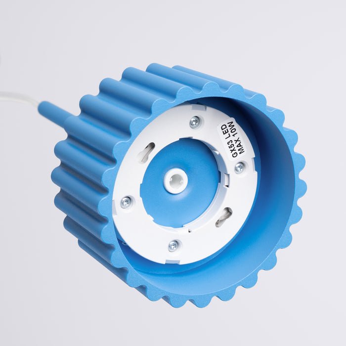 SOLLUX SL.2691 Lámpara colgante AURA 1 azur Gx53