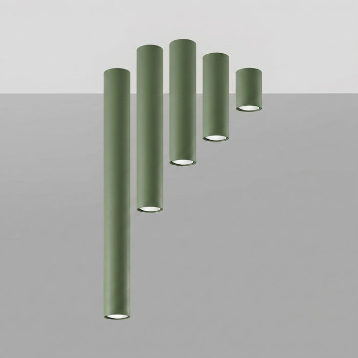 SOLLUX SL.2071 Plafón LAGOS 10 verde oliva