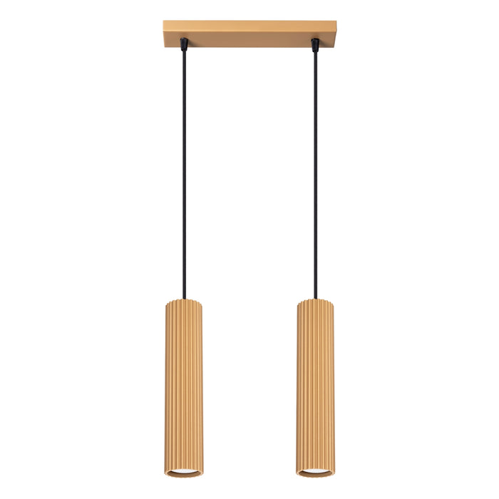 SOLLUX SL.1555 KARBON Lámpara Colgante 2 Oro
