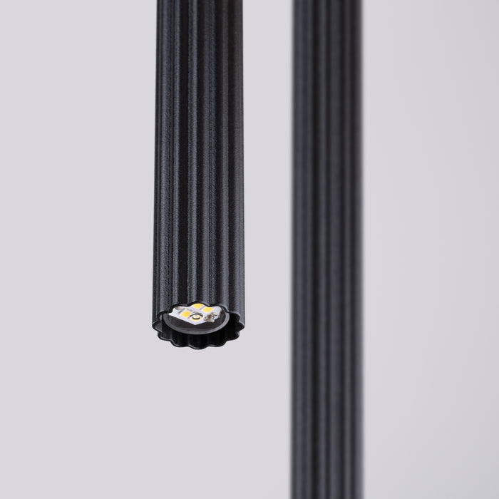 SOLLUX SL.1867 Lámpara colgante ARCHE 2P negra negro