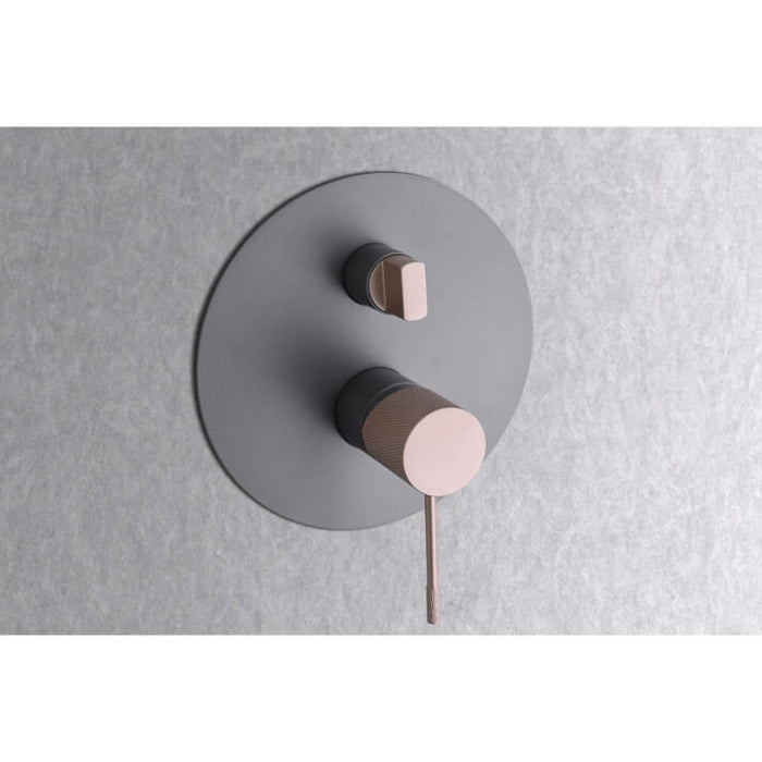 IMEX GPQ038/GC TOP Built-in Shower Set Single-lever Gray Champagne