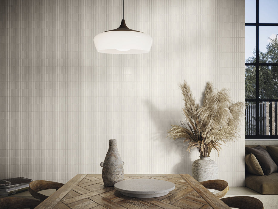 CARMEN A040927 INCISION ACQUARELLA WHITE 20X20 Azulejo Esmaltado