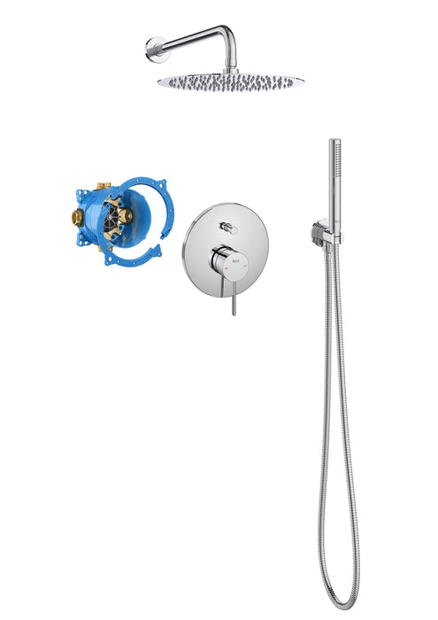 ROCA A5D269EC00 ROCABOX ONA Pack Grifo Empotrado Monomando Baño Ducha Cromo