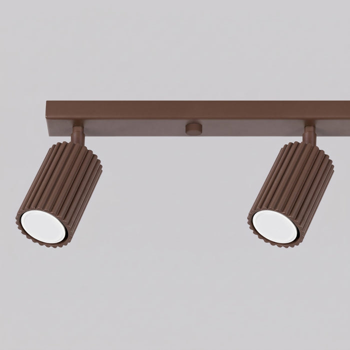 SOLLUX SL.2375 Plafón KARBON 4L marrón