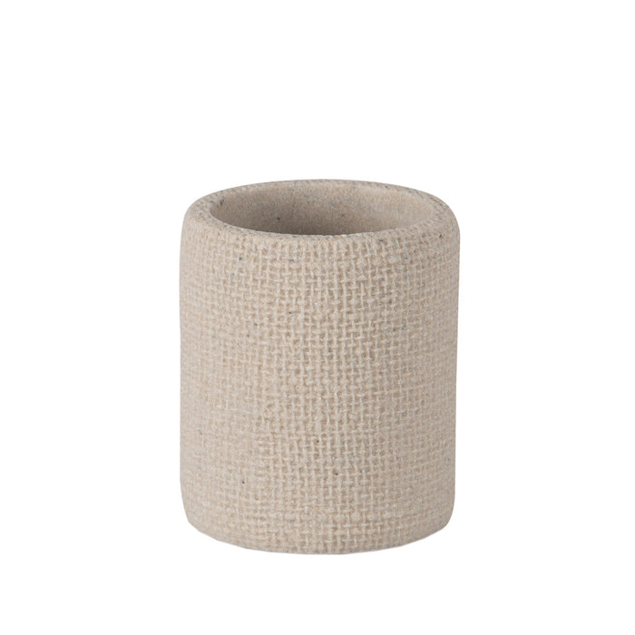 Andrea House BA24523 Portacepillos De Baño Con Textura