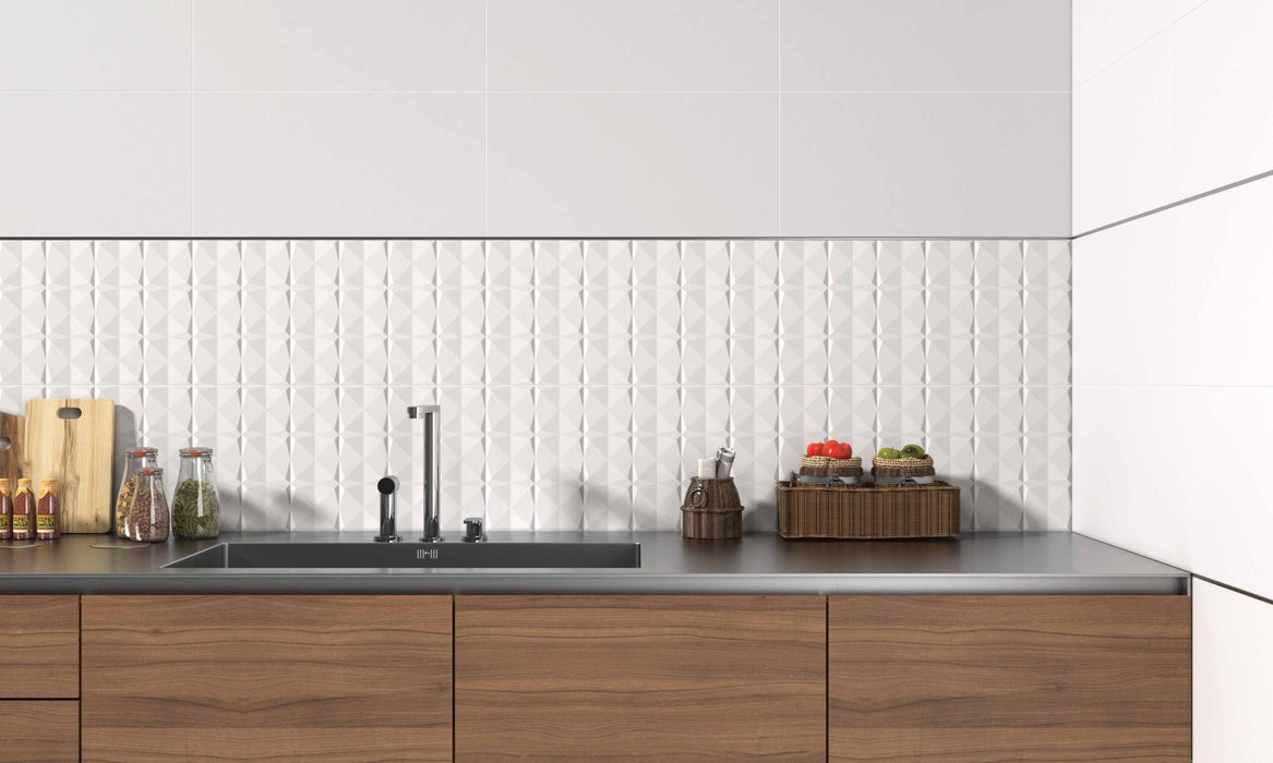 ECOCERAMIC BLANCO MATE Azulejo 36x80 Pasta Blanca