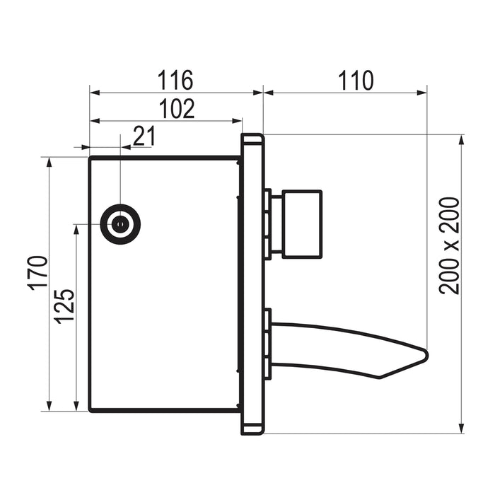 PRESTO 66900 Arte CM Cromo