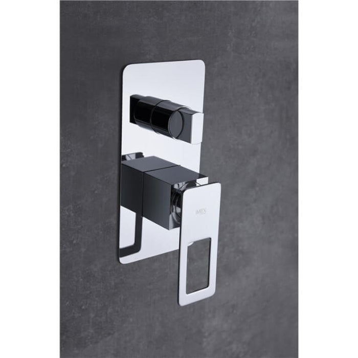 IMEX BDC032-6 SUECIA Conjunto de Ducha Empotrado Monomando Cromo