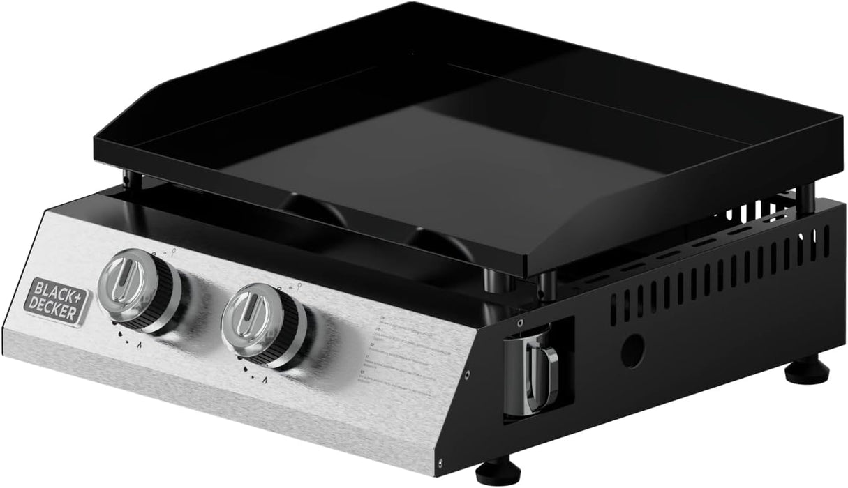 BLACK + DECKER BXOP4900E Plancha De Gas 2 Fuegos