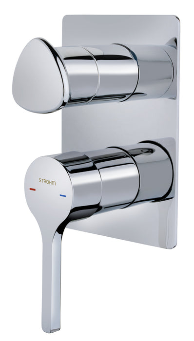 STROHM TEKA 30171020C3 DESSIN Built-in Single-Handle Tap 2 Shower Outlets