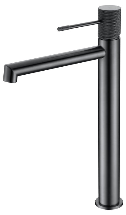 IMEX BDD038-3BGM LINE Grifo de Lavabo Alto Black Gun Metal Metal