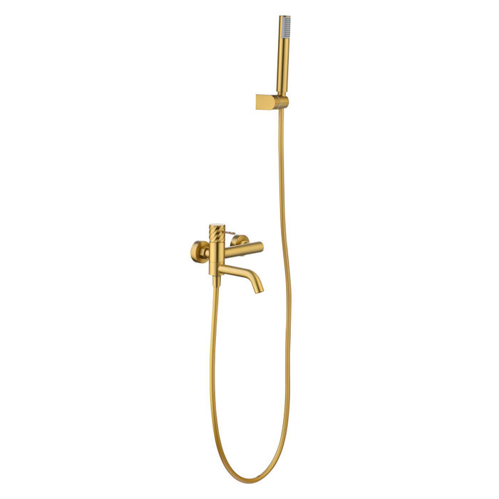 IMEX BDB063-4OC BLESS-PALAU Monomando Kit Oro Cepillado