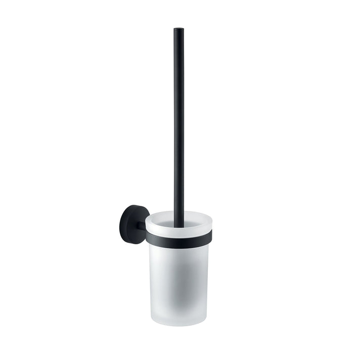 GEDY 23330314200 EROS Escobillero De Pared Negro Mate