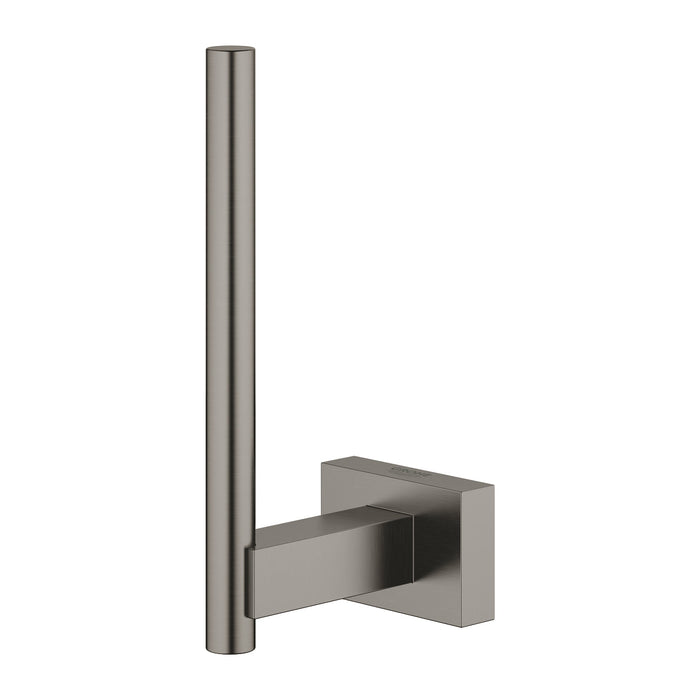 GROHE 40 623 AL1 ESSENTIALS CUBE Portarrollos Pared Grafito Cepillado