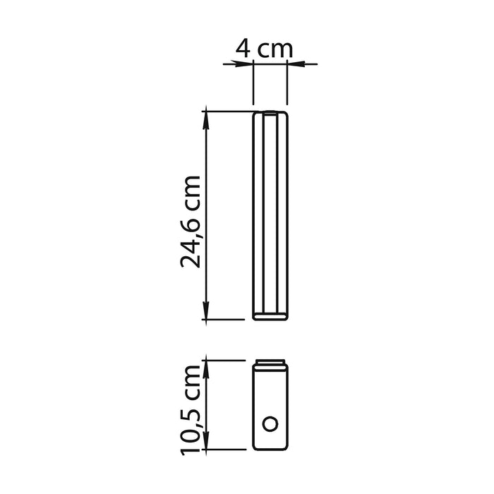 GEDY A9240213000 IL GIGLIO Portarrollo Cromo