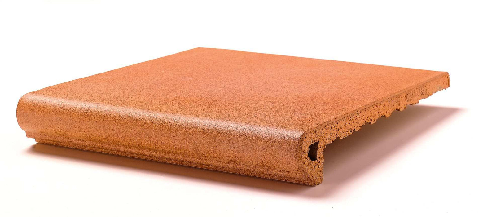 GRES DE ARAGON 900024 NATURAL Peldaño Redondo 25 (Caja 6 Piezas)
