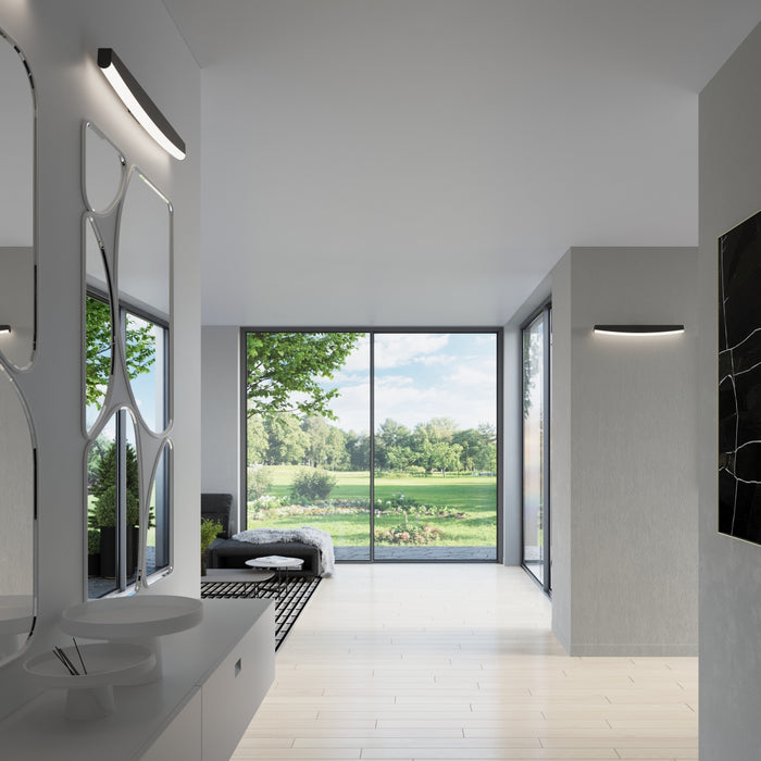 SOLLUX TH.311 JORUN Black LED Wall Light 3000K