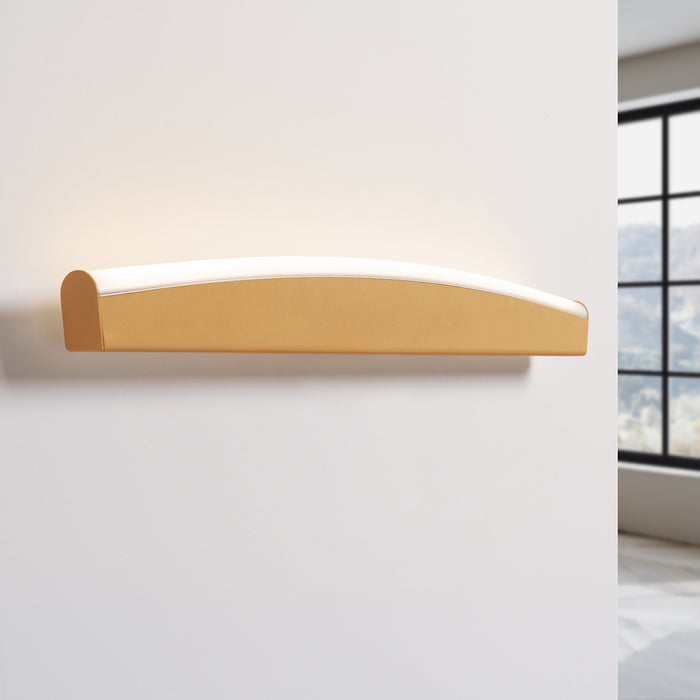 SOLLUX TH.312 JORUN Gold LED Wall Light 3000K