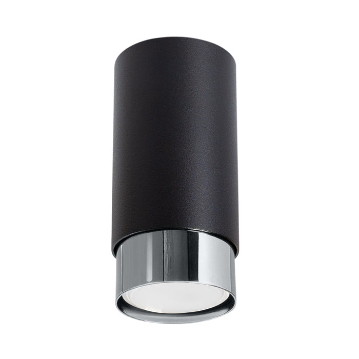 SOLLUX SL.1408 Lámpara de techo NERO 12,5 negro/cromo negro/cromo