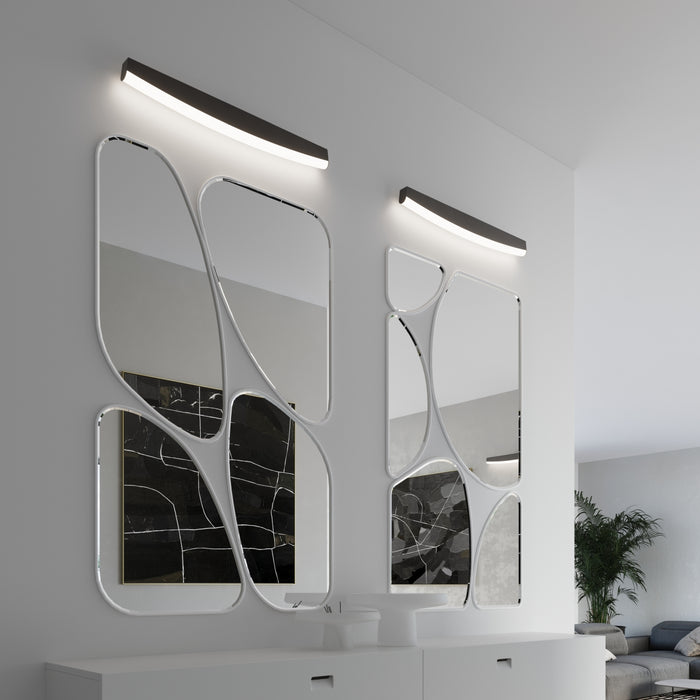 SOLLUX TH.314 JORUN Black LED Wall Light 4000K