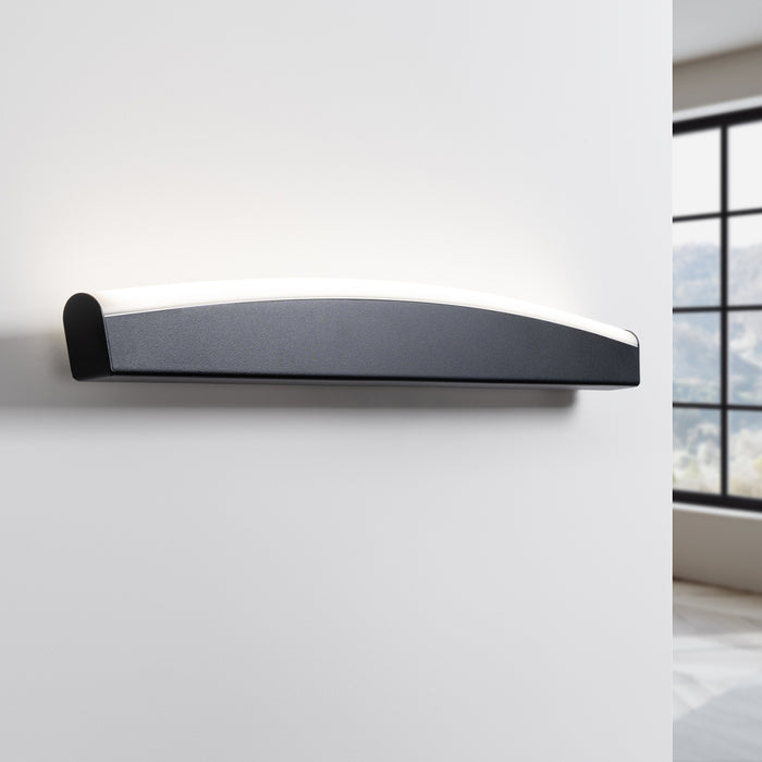 SOLLUX TH.314 JORUN Black LED Wall Light 4000K