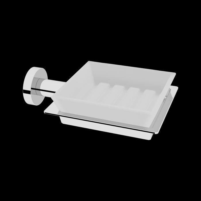 BELTRAN 20107 CHIARA Chrome Screw-On Soap Dish