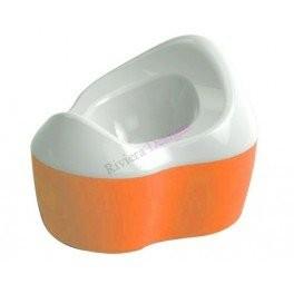 GEDY DD029300900 DA-DAM Children's Step Stool White/Orange