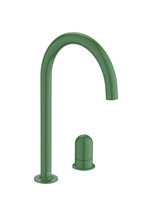ROCA A5A3W3FP20 NU Single-Handle Sink Faucet with Shelf Handle Dome Mint Green