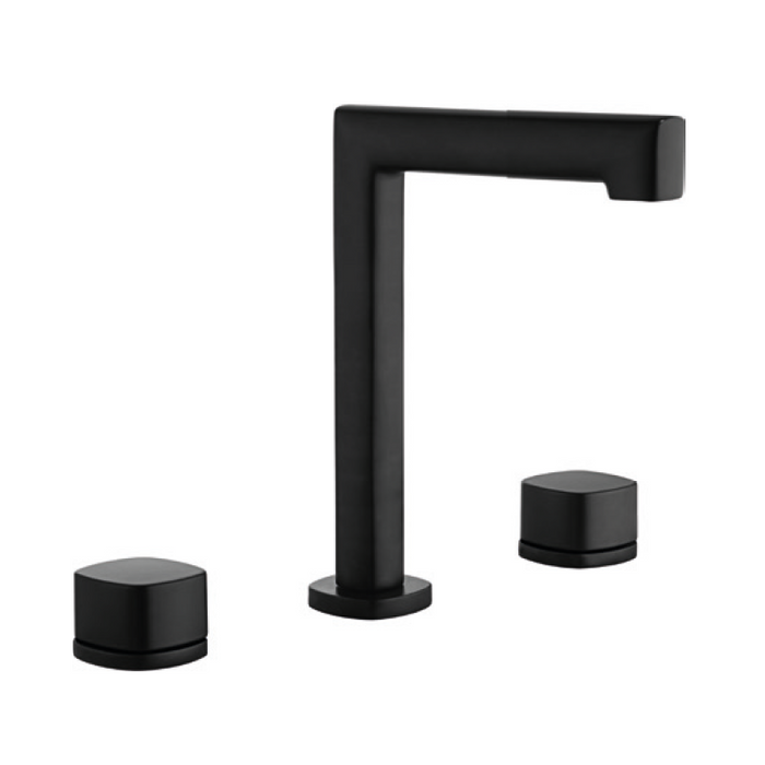 IMEX BBT064/NG TOSCANA-AREZZO Bimando Lavabo Negro Mate