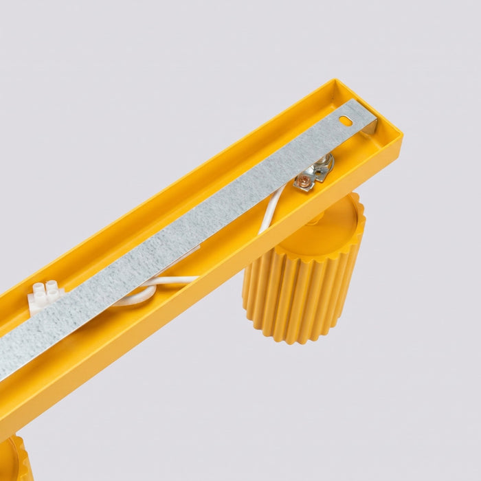 SOLLUX SL.2361 Plafón KARBON 4L amarillo