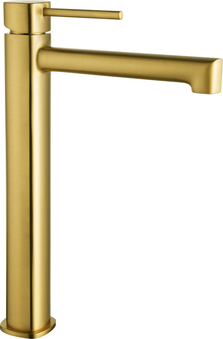 IMEX BDT064-3OC TOSCANA-AREZZO Monomando Lavabo Alto Oro Cepillado