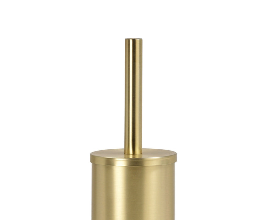 ANDREA HOUSE BA19035 Escobilla De Baño Dorada De Acero Inoxidable Moderna