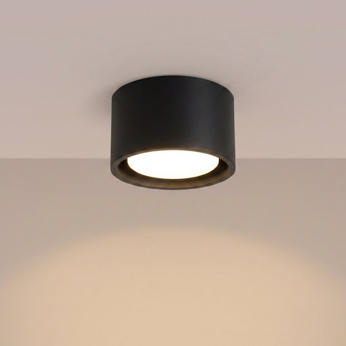 SOLLUX SL.2438 Plafón MODO 1 negro Gx53