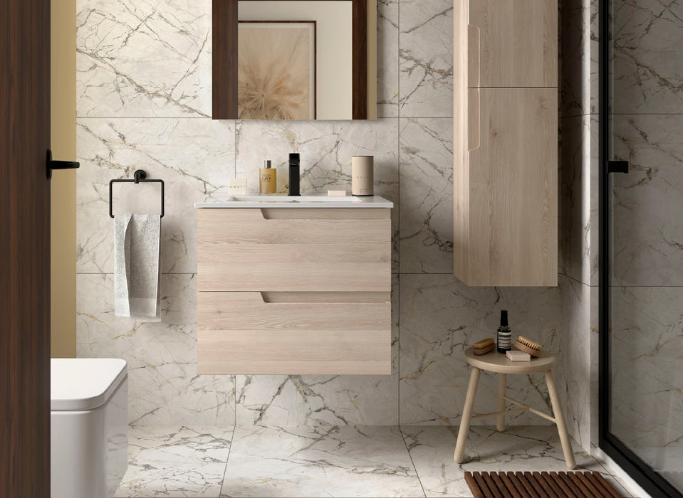 SALGAR VIMA Mueble+Lavabo Color Roble Sienna