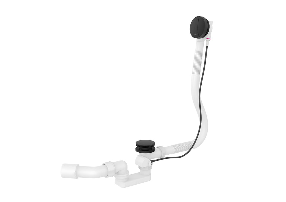 ROCA A5064046NB AQUA Conjunto Desagüe Automático Ø 52 Mm para Bañeras con Sifón Negro Mate