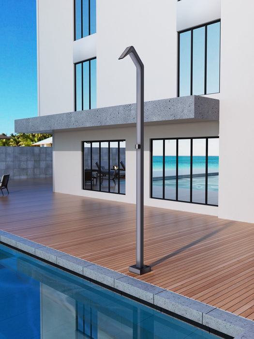 POOLIMEX GPN013/AGCB NIÁGARA Grifería De Piscina Acero S.316 Gris Cobalto