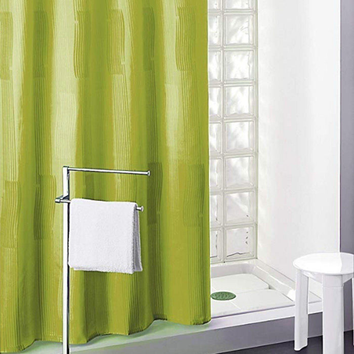 GEDY CO11811230 MONOCOLOR Cortina 180X200 Pes Verde