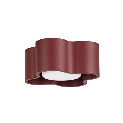 SOLLUX SL.3368 Lámpara De Techo Ovio 1 Burdeos Gx53