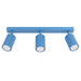 SOLLUX SL.2380 Plafón Karbon 3L Azul Claro
