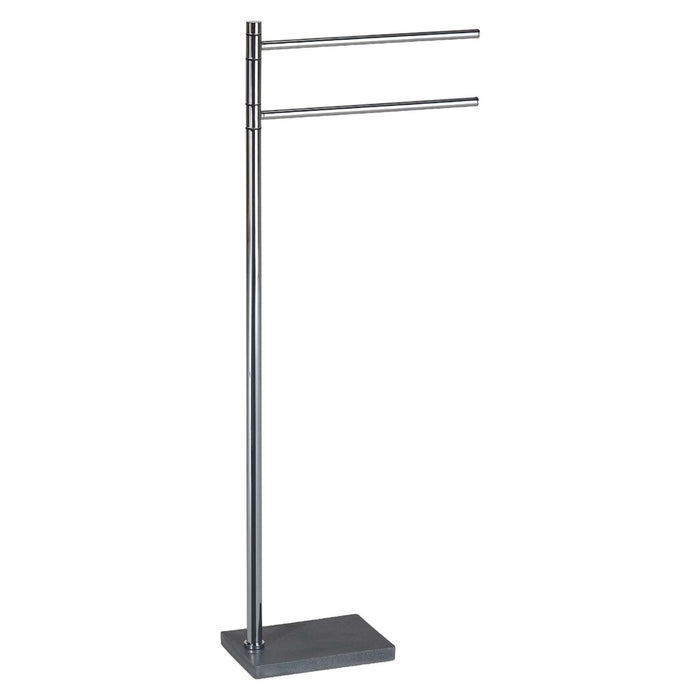 GEDY TR310800000 Toallero de Pie Cromo-Gris