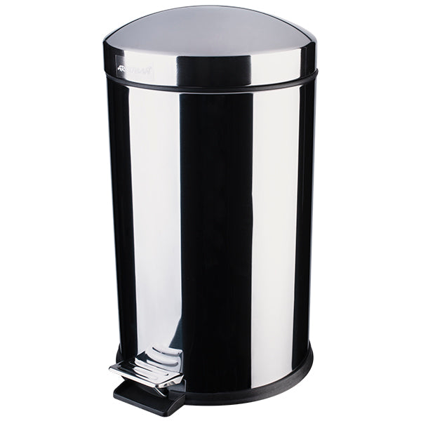 ARCOBAÑ 28PAP8C  Papelera Pedal Cromo 8l