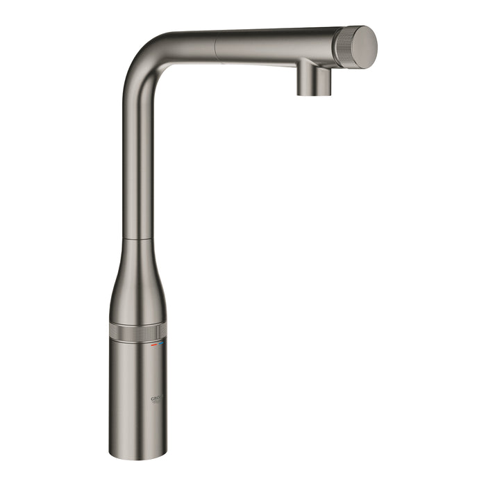 GROHE 31 615 AL0 ESSENCE Monomando de fregadero con smartcontrol integrado grafito brillo