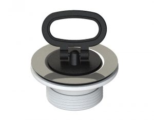 ARCOBAÑ 40LR14  Conjunto Válvula Lavabo Acero Con Casquillo 1-1/4