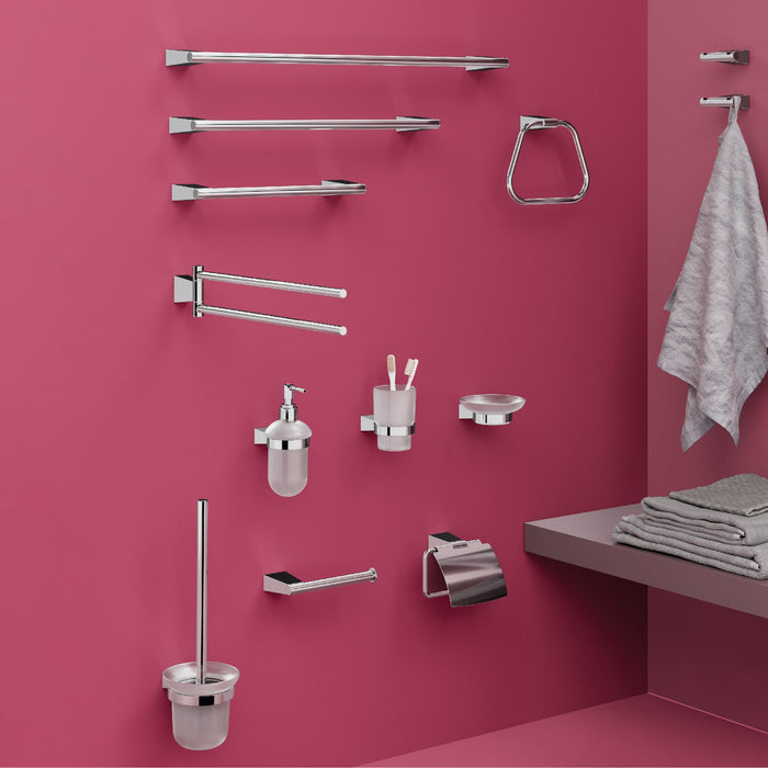 GEDY TN701300000 TONALE Chrome Ring Towel Holder