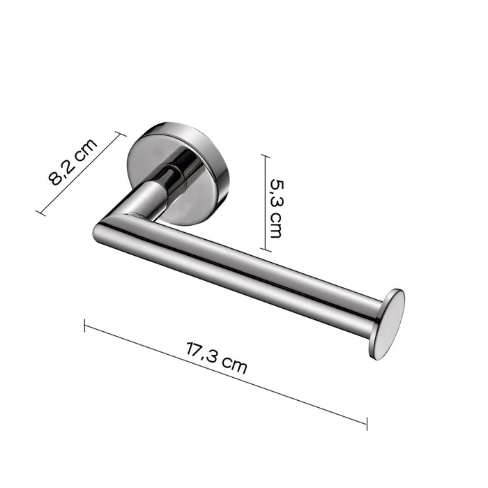 GEDY 50241300000 PROJECT Chrome Toilet Paper Holder