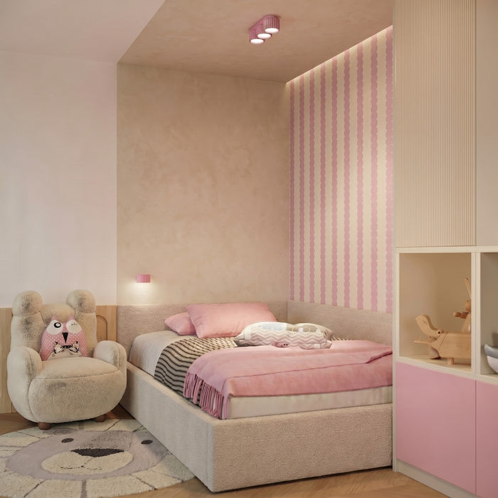 SOLLUX SL.2622 Aplique de pared AURA rosa Gx53