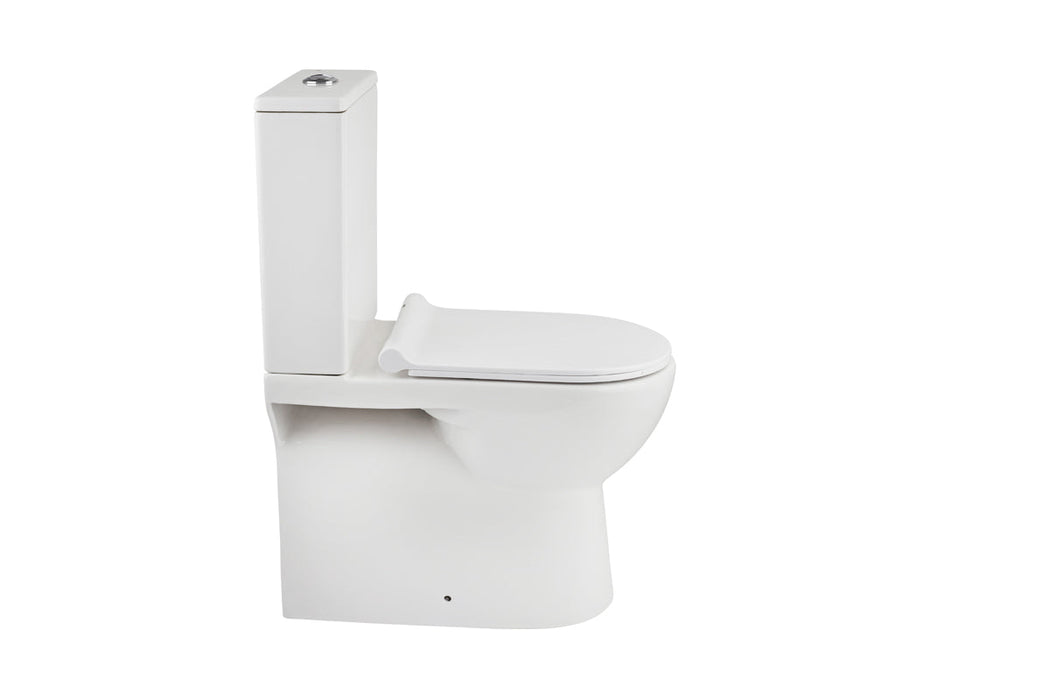 STROHM TEKA 700200200 INCA Inodoro Rimless Compacto Blanco