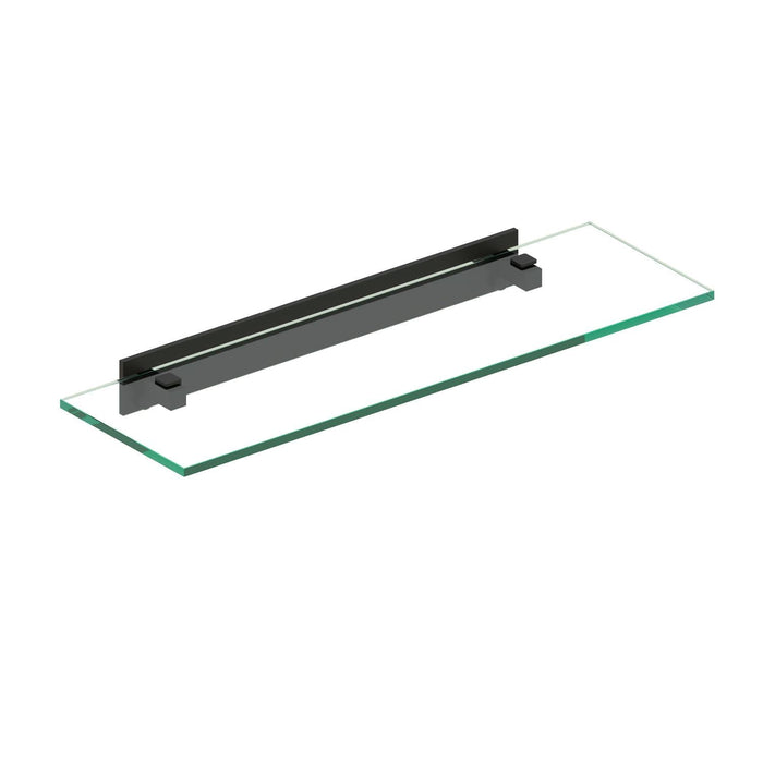 BELTRAN 458 TURIN Estantería Viena 45X12 Atornillar Negro Cristal